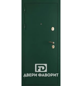 Входная антивандальная дверь в квартиру с двумя замками