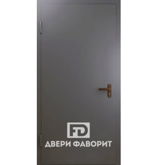 Железная дверь в загородный дом (цинкогрунт)
